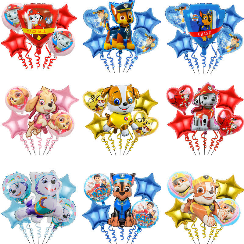 Paw Patrol Foil Balloon Set Birthday Party Decoration 18 Inch 2