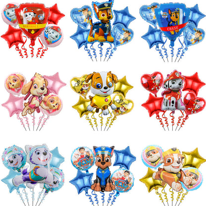 Paw Patrol Foil Balloon Set Birthday Party Decoration 18 Inch 2