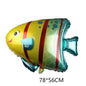 Marine Fish Foil Balloon Set Party Decoration 5pcs 13