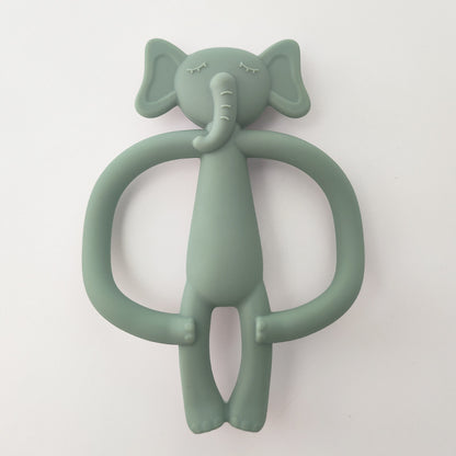 Elephant Silicone Teething Toy Set for Baby 2 Pcs 15
