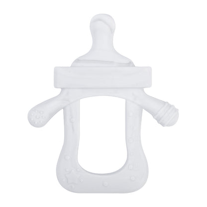 Silicone Baby Teething Toy Bottle Shape for Infant 6