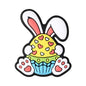 Silicone Focal Beads Easter Bunny Egg Rabbit Ears Design 5