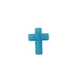 20Pcs Silicone Focal Beads Bow Cross Solid Luminous Design 24