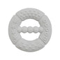 Silicone Baby Teething Ring Hand Grasping Teether Toy 6