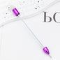 Beadable Double Head Point Drill Metal Nail Tool DIY Craft Supplies 16