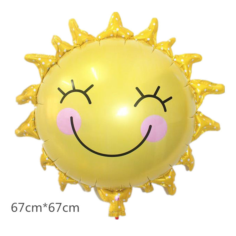 Solar Aluminum Foil Balloons Party Decoration 50pcs 5