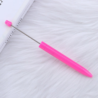 Long Creative Plastic Beadable Ballpoint Pens DIY Craft Supplies 18