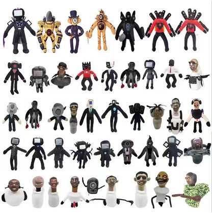 Robot Character Plush Toy Stuffed Doll 25-30cm
