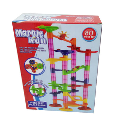 Plastic Marble Run Assembled Three-Dimensional Track Toy 24.5cm 5