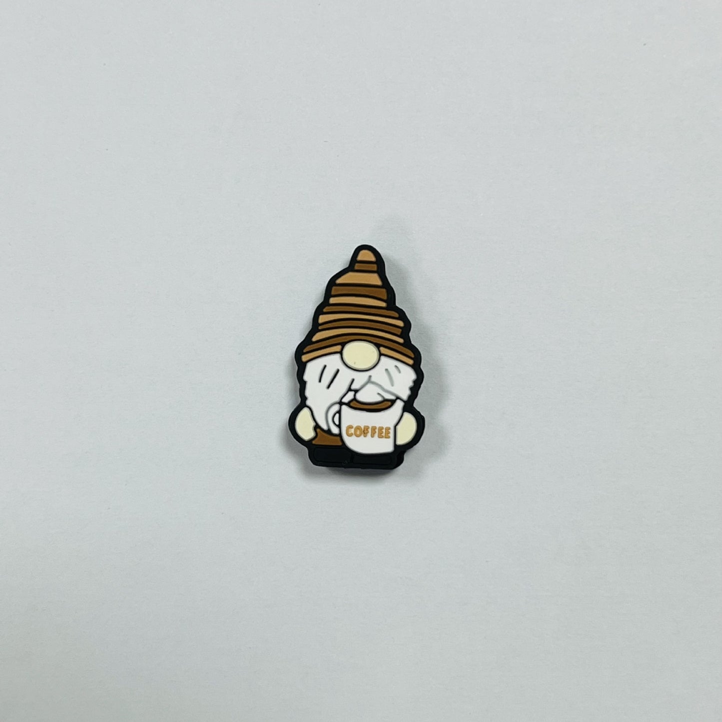 20Pcs Silicone Focal Beads Cartoon Dwarf Front Facing 20