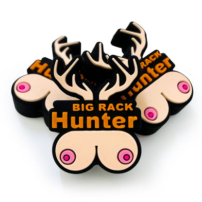 20Pcs Silicone Focal Beads Big Rack Hunter Holding Antlers