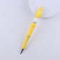 Fruit Silicone Beaded Pens Ballpoint Pens Handmade Office School Supplies 12