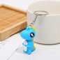Silicone Dinosaur Keychain Cartoon Charm Cute Mini Pendant