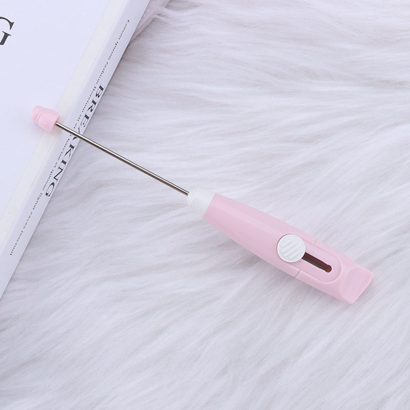 Beadable Retractable Letter Opener Parcel Knife Box Cutter DIY Craft 8