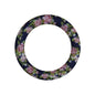65mm Printed Silicone Beads Rings Multi Color Design 9