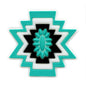 20Pcs Silicone Focal Beads Cartoon Wormhole Geometric Starburst Design 9