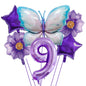 Butterfly Foil Balloon Set Birthday Party Decoration 40 Inch 38