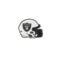 20pcs Silicone Focal Beads Football Helmet Printed Design 18