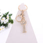 Alloy Diamond Letter Keychain Zinc Alloy Material A to Z Initial 13