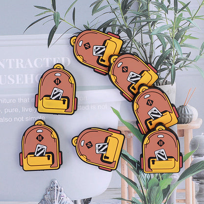 20pcs Silicone Focal Beads Backpack Front Facing Design 3