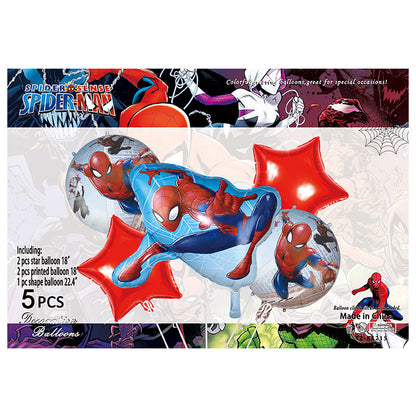 Cartoon Character Foil Balloon Set Kids Party Decoration 2 Sets 87