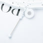 Beadable Tumbler Straw Holder Silicone DIY Accessory with Keychain Bar 7