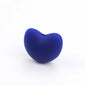 20pcs Silicone Focal Beads Heart Shaped Smooth Surface 15