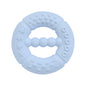 Silicone Baby Teething Ring Hand Grasping Teether Toy 11