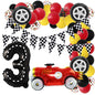 Racing Theme Classic Car Foil Balloon Set Birthday Party Decoration 7