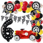 Racing Theme Classic Car Foil Balloon Set Birthday Party Decoration 10
