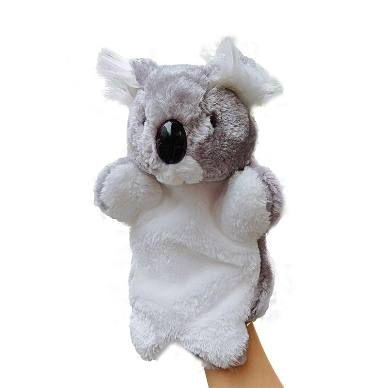 Plush Animal Hand Puppets Pretend Play Toy 25cm 2