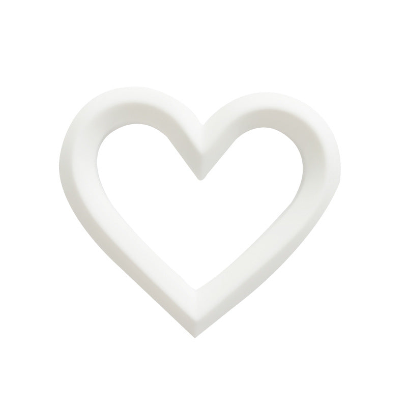 Heart Shaped Silicone Teething Toy for Baby 6