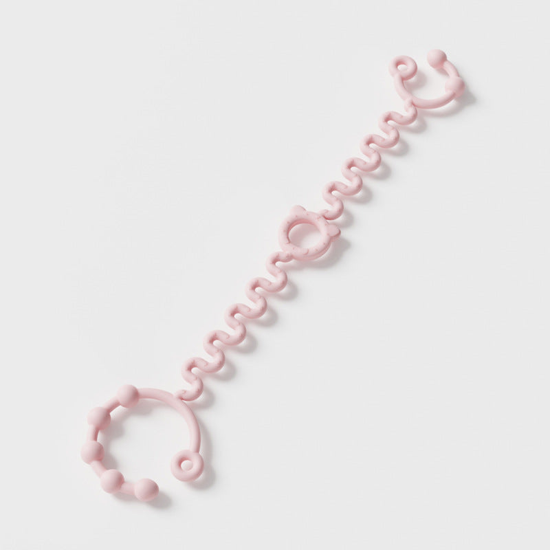 Silicone Baby Teething Toy Chain with Anti Drop Feature 7