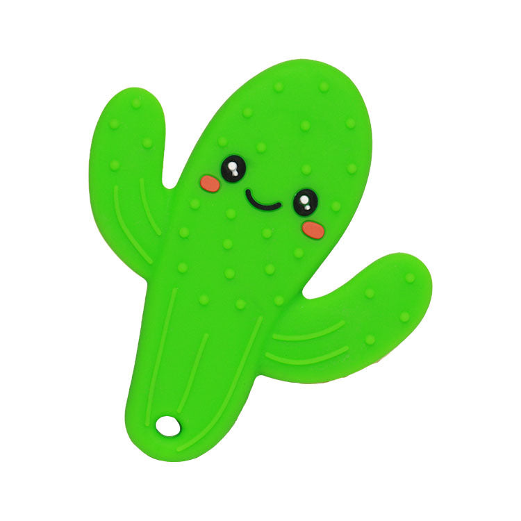 Silicone Cactus Teething Toy Baby Teether for Infant 7.8x7cm 6