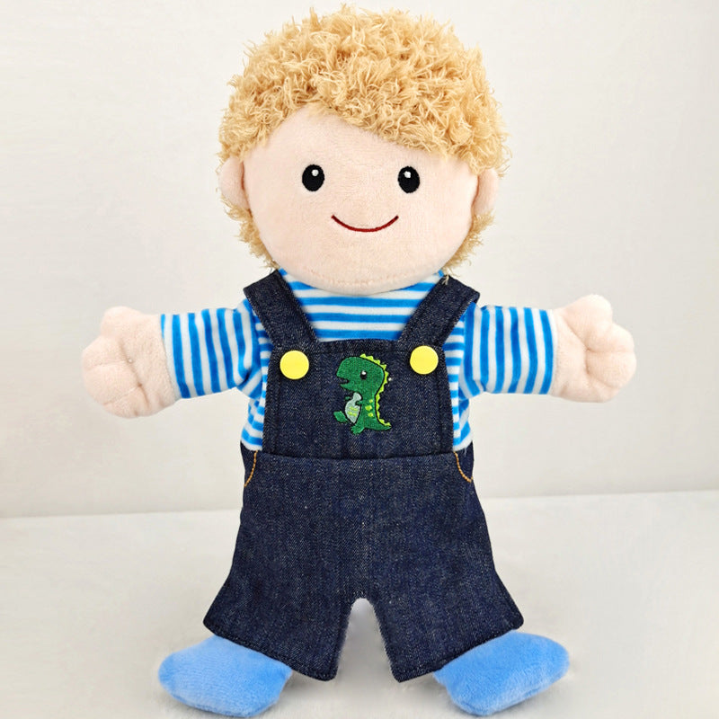 Plush Family Hand Puppets Pretend Play Toy 30cm 4