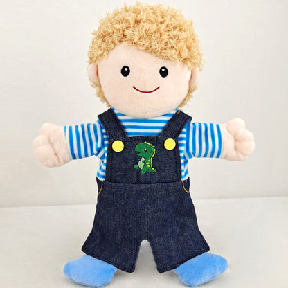 Plush Family Hand Puppets Pretend Play Toy 30cm 4