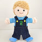 Plush Family Hand Puppets Pretend Play Toy 30cm 4