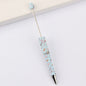 Printed Pattern Beadable Ballpoint Pens DIY Craft Supplies 37