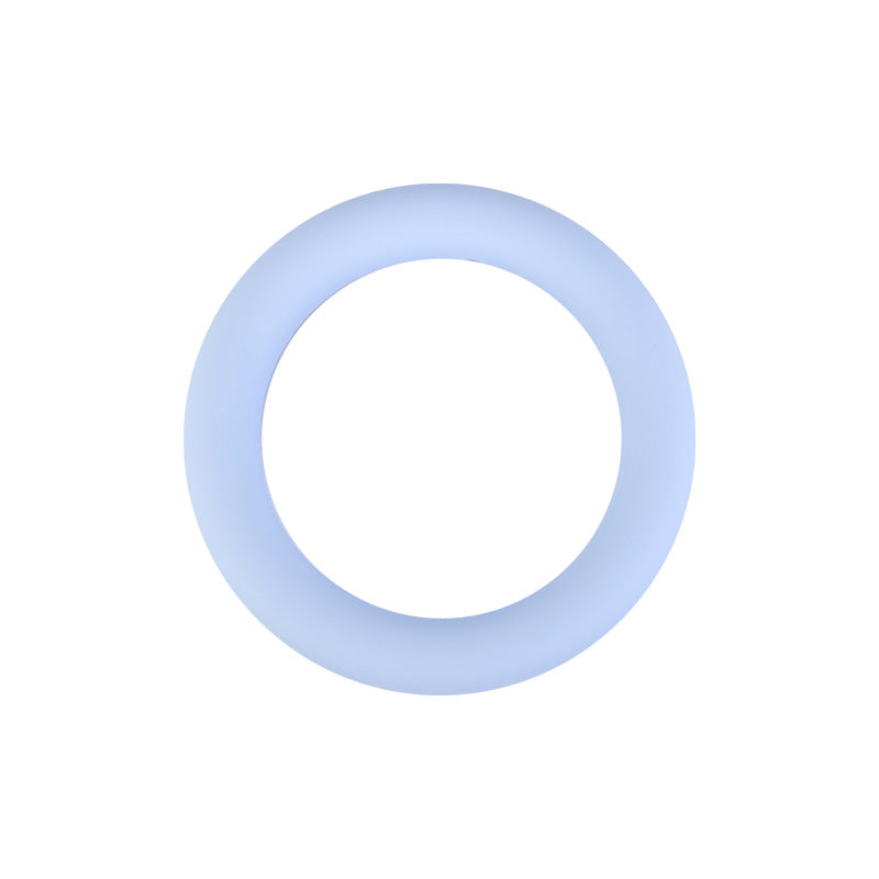 65mm Silicone Beads Solid Color Round Rings 4