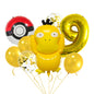Pocket Monster Duck Foil Balloon Set Party Decoration 20x15cm 12