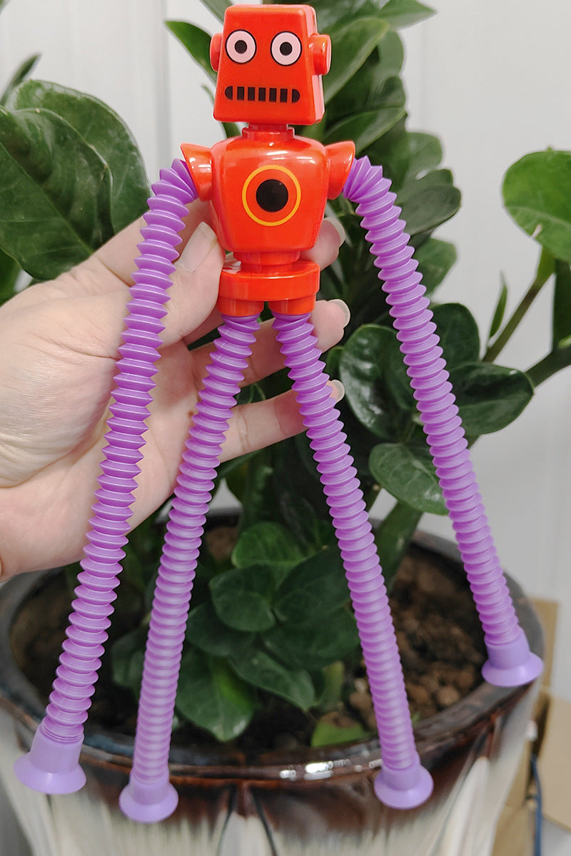 Robot Pop Tubes Sensory Fidget Toys Flexible Articulated Design 2
