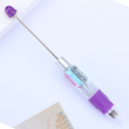 4-Color Beadable Pens DIY Craft Supplies Bullet Type 0.7mm 15
