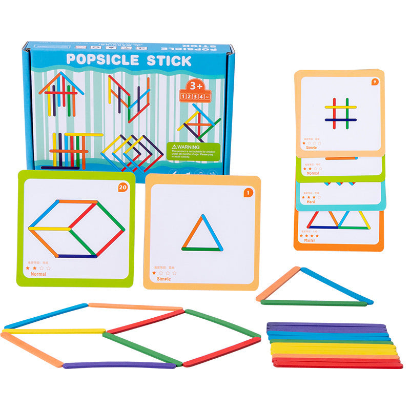 Wooden Puzzle Color Pairing Montessori Toys Educational Toy 2