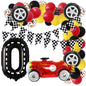 Racing Theme Classic Car Foil Balloon Set Birthday Party Decoration 14