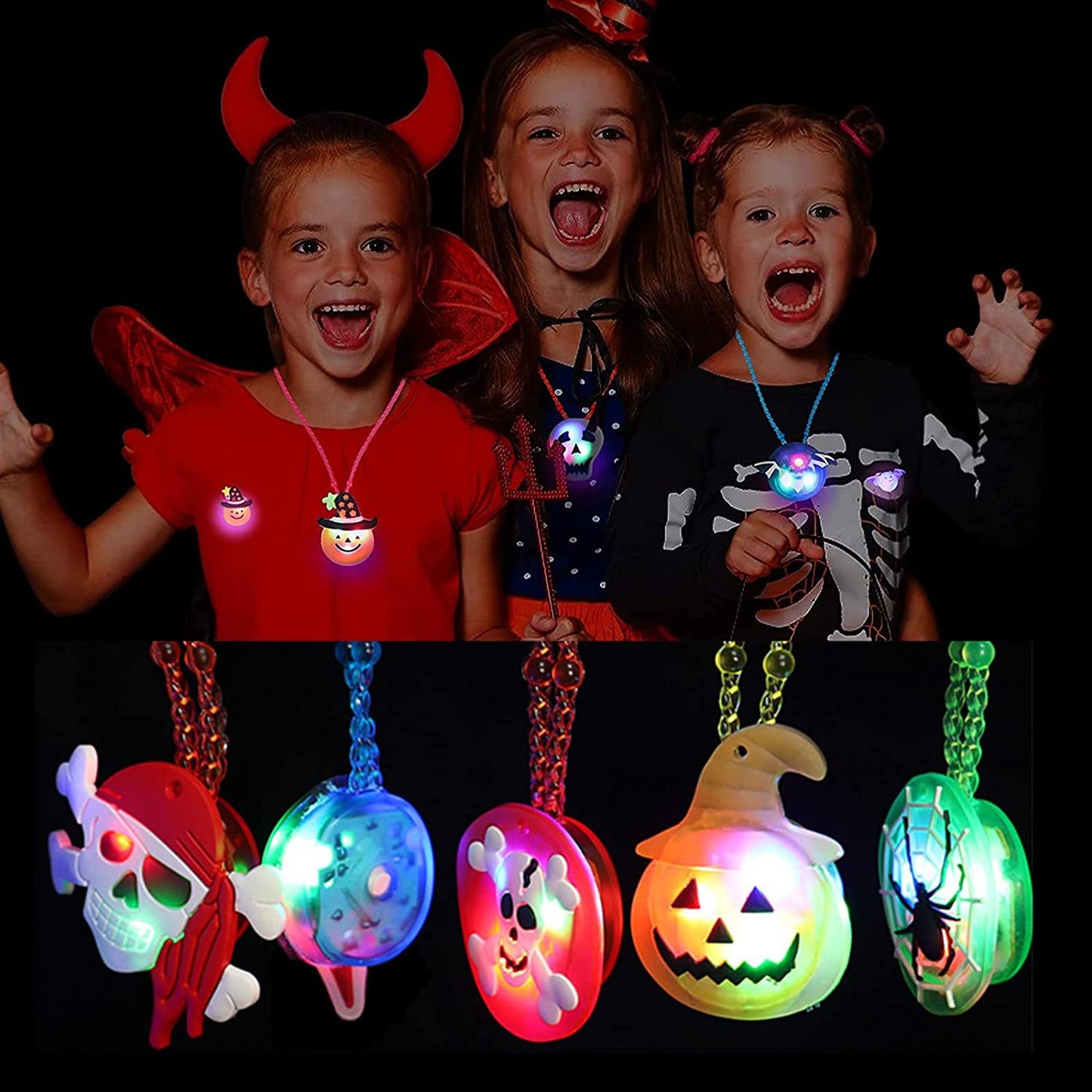 Halloween LED Light Up Bracelet Party Favor with Batteries 7