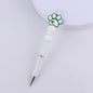 Dog Claw Silicone Beaded Pens Ballpoint Writing Office School Supplies 7