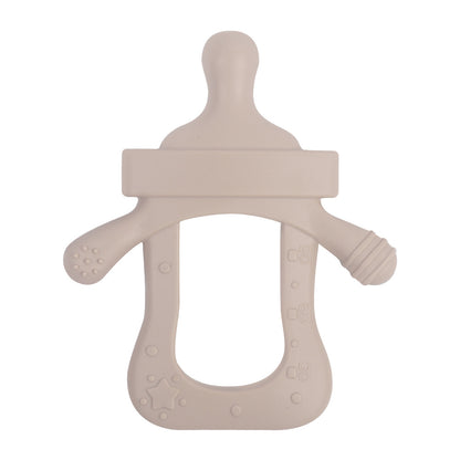 Silicone Baby Teething Toy Bottle Shape for Infant 29
