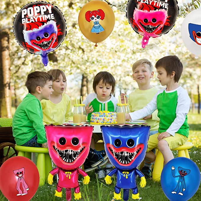 Poppy Playtime Foil Balloon Set Birthday Party Decoration 4