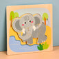 Wooden 3D Animal Puzzle Educational Toy for Kids 15cm 20