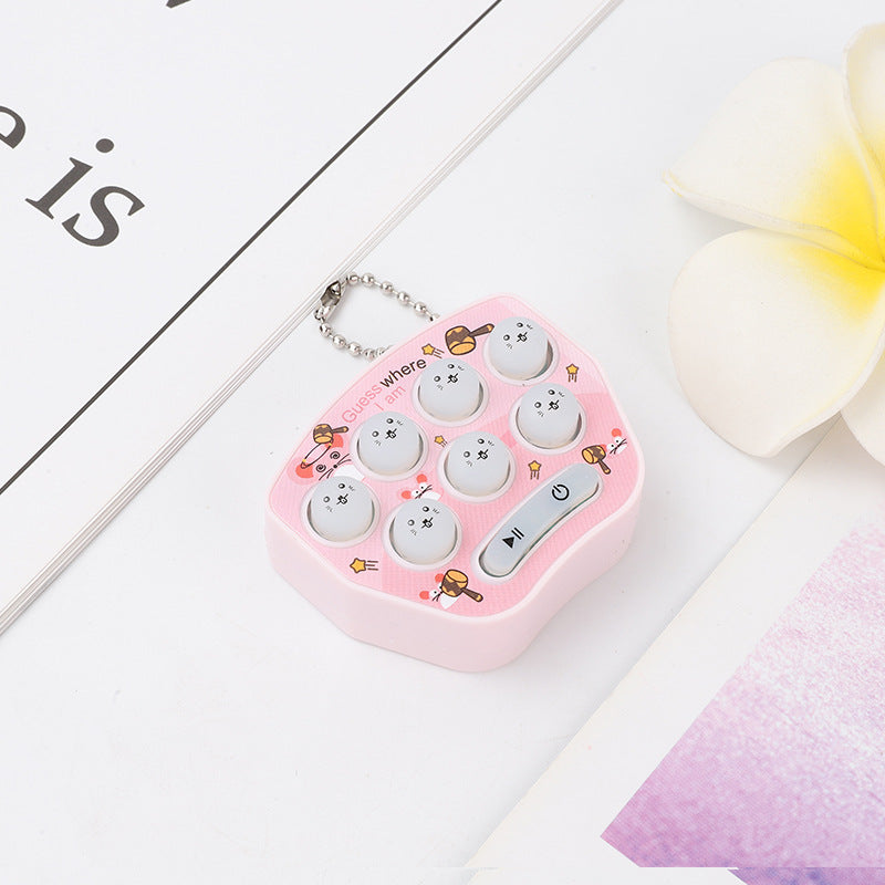 Hit The Hamster Game Light Up Toy Keychain with 70 Levels and 7 Speeds 6